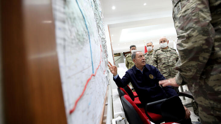 Son dakika| Bakan Akar açıkladı: Başlarına yıkıldı
